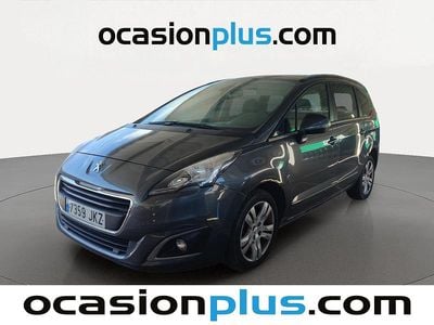 Usado Peugeot 5008 Style 131 CV (96 kW) 2015 Gris Monovolumen