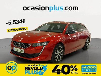 Usado Peugeot 508 GT-line 180 CV (132 kW) 2019 Rojo Familiar