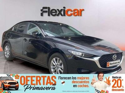 Usado Mazda 3 Prime-Line 140 CV (102 kW) 2025 Negro Berlina