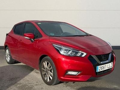 Usado Nissan Micra Acenta 100 CV (73 kW) 2020 Rojo Utilitario