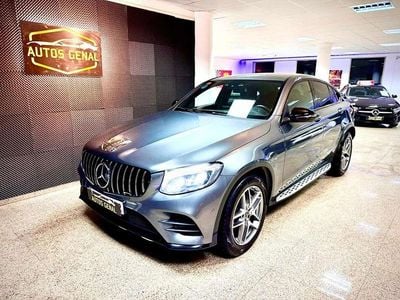 Usado Mercedes GLC250 204 CV (150 kW) 2018 Gris Coupe