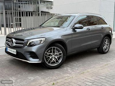 Usado Mercedes GLC250 AMG line 204 CV (150 kW) 2016 Gris SUV
