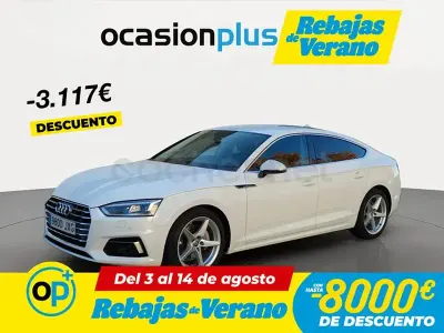 Usado Audi A5 Sportback Sport 190 CV (139 kW) 2017 Blanco Utilitario