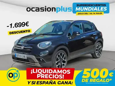 Usado Fiat 500X Cross 150 CV (110 kW) 2022 Negro SUV