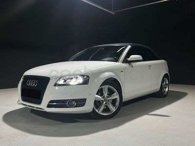 Usado Audi A3 Cabriolet Attraction 140 CV (102 kW) 2011 Blanco Descapotable