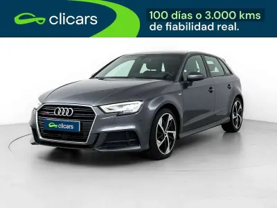 Usado Audi A3 Sportback S-Line 116 CV (85 kW) 2020 Gris Utilitario
