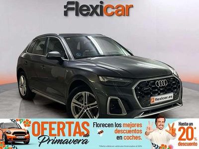 Usado Audi Q5 S-Line 204 CV (150 kW) 2021 Gris SUV