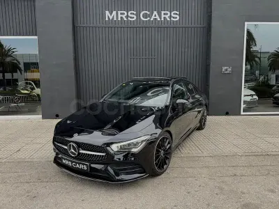 Usado Mercedes CLA200 163 CV (119 kW) 2020 Negro Berlina