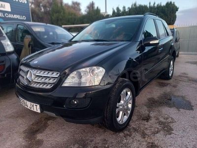 Usado Mercedes ML280 190 CV (139 kW) 2008 Negro SUV