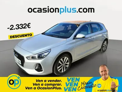 Usado Hyundai i30 140 CV (102 kW) 2017 Gris