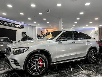 Usado Mercedes GLC250 204 CV (150 kW) 2018 Gris / plata Coupe