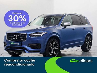 Usado Volvo XC90 R-Design 392 CV (288 kW) 2018 Azul SUV