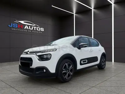 Usado Citroën C3 Feel 102 CV (75 kW) 2021 Blanco Utilitario