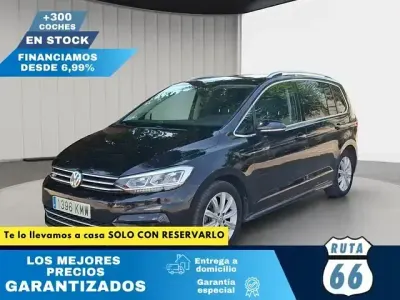 Usado VW Touran Sportline 150 CV (110 kW) 2018 Negro Monovolumen