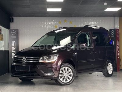Violeta / lila Usado 2015 VW Caddy Trendline Monovolumen | 17.990 € (Buen precio)