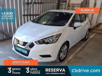Usado Nissan Micra Acenta 92 CV (67 kW) 2019 Blanco Utilitario
