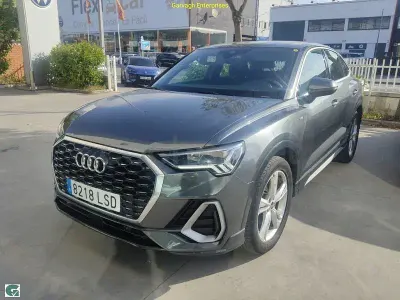 Usado Audi Q3 Sportback S-Line 150 CV (110 kW) 2021 Gris / plata SUV