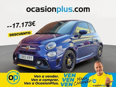 Usado Abarth 595 Pista 160 CV (117 kW) 2018 Azul Utilitario