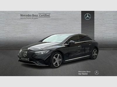 Negro obsidiana pintura metalizada Usado 2024 Mercedes EQE350 AMG line Berlina | 47.990 € (Buen precio)