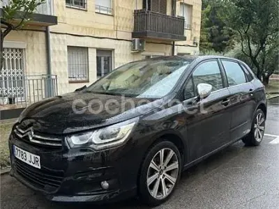 Usado Citroën C4 Feel 99 CV (72 kW) 2015 Negro Berlina