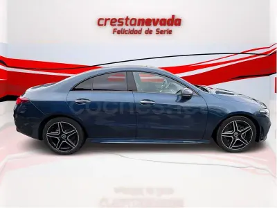 Usado Mercedes CLA200 150 CV (110 kW) 2022 Azul Coupe