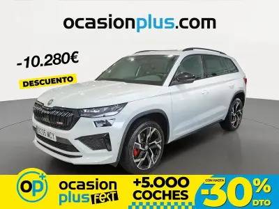 Usado Skoda Kodiaq RS 245 CV (180 kW) 2022 Blanco SUV
