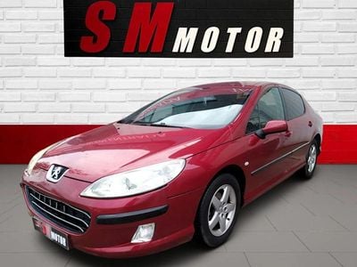 Usado Peugeot 407 136 CV (100 kW) 2004 Granate Berlina