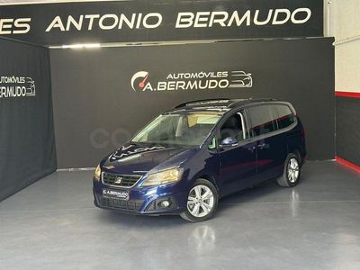 Usado Seat Alhambra Style 150 CV (110 kW) 2017 Azul Monovolumen