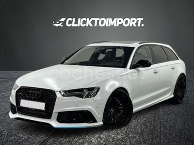 Usado Audi RS6 605 CV (444 kW) 2018 Blanco Familiar