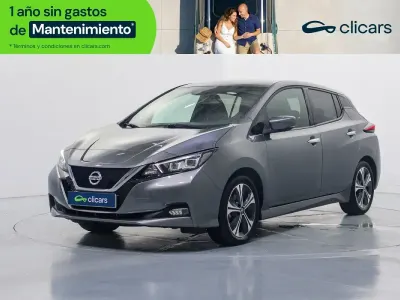 Usado Nissan Leaf N-Connecta 110 kW (150 CV) 2021 Gris Utilitario