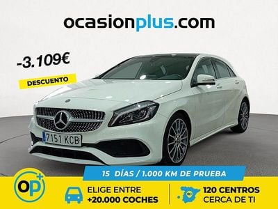 Usado Mercedes A180 AMG 122 CV (89 kW) 2017 Blanco Utilitario