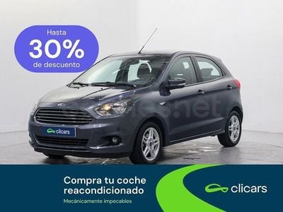 Usado Ford Ka Plus 85 CV (62 kW) 2018 Gris / plata Utilitario