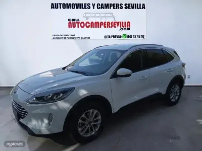 Usado Ford Kuga Titanium 150 CV (110 kW) 2021 Blanco SUV
