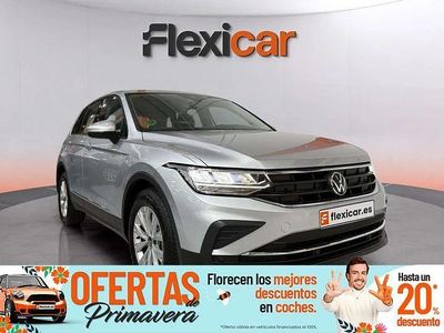 Usado VW Tiguan Life 130 CV (95 kW) 2021 Gris SUV