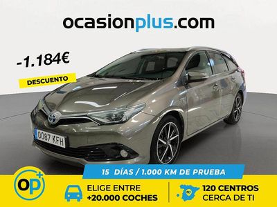 Gris Usado 2017 Toyota Auris Hybrid Edition Familiar | 15.990 € (Precio justo)