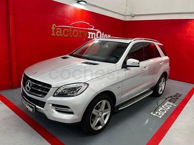 Usado Mercedes ML350 211 CV (155 kW) 2012 Gris / plata SUV
