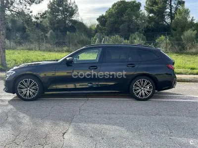 Usado BMW 320e 190 CV (139 kW) 2021 Negro Familiar