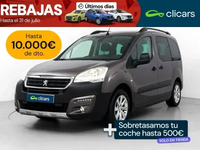 Usado Peugeot TePee Outdoor 100 CV (73 kW) 2017 Gris Van
