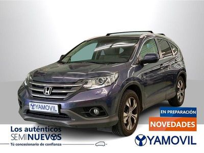 Usado Honda CR-V Luxury 150 CV (110 kW) 2014 Azul SUV