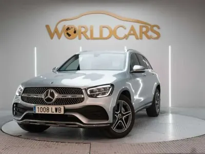 Usado Mercedes GLC220 170 CV (125 kW) 2022 Gris SUV