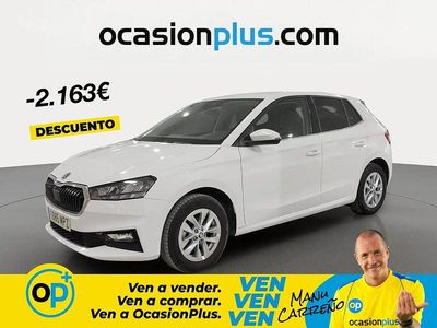 Brugt Skoda Fabia Selection 95 HK (69 kW) 2024 Hvid Sedan