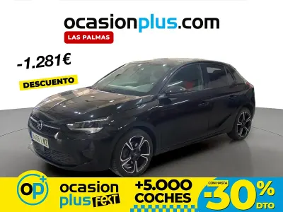 Usado Opel Corsa GS Line 130 CV (95 kW) 2022 Negro Utilitario