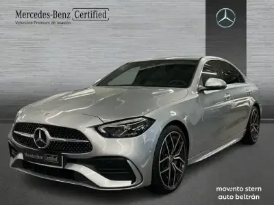 Usado Mercedes C300 AMG line 279 CV (205 kW) 2022 Gris Berlina