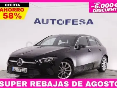 Usado Mercedes A180 109 CV (80 kW) 2018 Negro Berlina