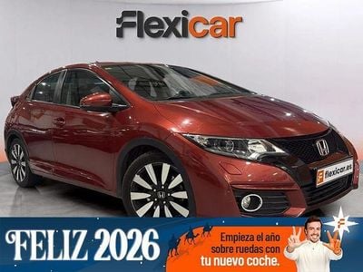 Rojo Usado 2016 Honda Civic Elegance Berlina | 13.990 € (Buen precio)