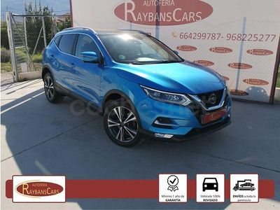 Usado Nissan Qashqai Tekna 130 CV (95 kW) 2018 Azul SUV