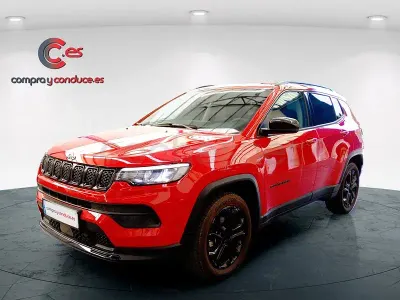 Usado Jeep Compass Night Eagle 130 CV (95 kW) 2023 Rojo SUV
