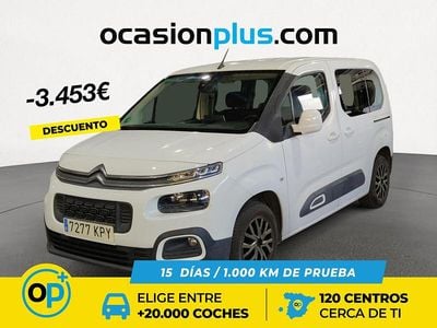 Blanco Usado 2018 Citroën Berlingo Feel Monovolumen | 13.900 € (Precio justo)