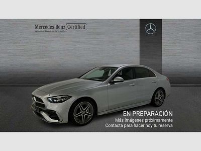 Usado Mercedes C220 200 CV (147 kW) 2022 Plateado Berlina
