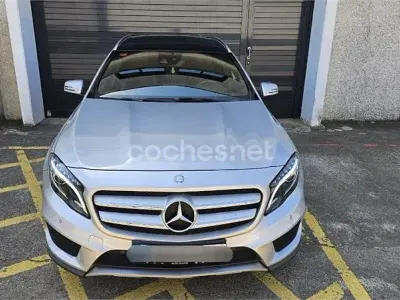 Usado Mercedes GLA200 AMG line 136 CV (100 kW) 2016 Gris / plata SUV